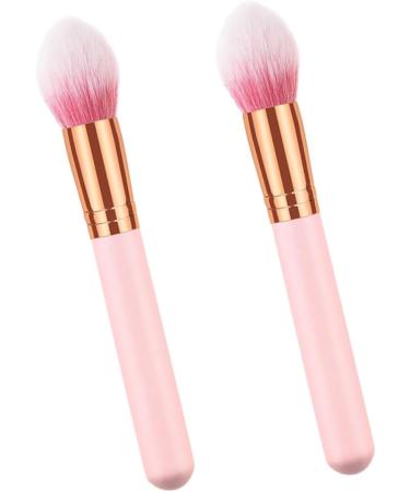 IWOWHERO 2pcs Professional Makeup Brush Makeup Brushed Highlighter Makeup Brushs Makeup Powder Brush - Buy Online on GoSupps.com