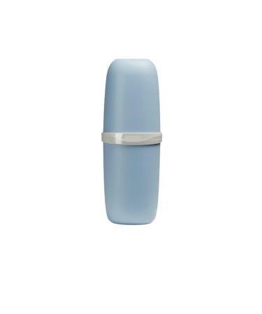 Tooth Brush Holder Travel Toothbrush Cup with Lid Toothbrush Storage Box Storage for Household (Color : Blue)