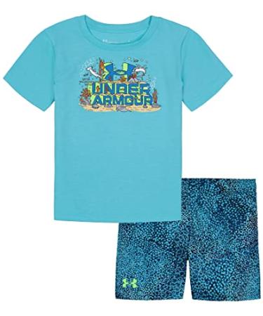 UA DEEP SEA WORDMARK SET, FRESCO BLUE SP22, 18M