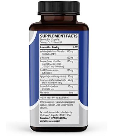 LifeSeasons Rest-ZZZ Extra Strength + Immuni-T Bundle Natural Sleep & Immune Support Fall Asleep & Stay Asleep Boost Immunity & Defend Against Seasonal Challenges 60 Capsules & 60 Capsules - Buy Online on GoSupps.com