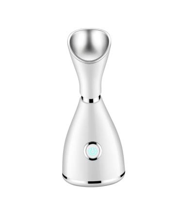 OHPHCALL Portapotty 1pc Beauty Steaming Face Instrument Hot Spray Hydrating Facial Sprayer Nano Cleansing Instrument Household Steaming Face Instrument Cosmetic Face Steamer White
