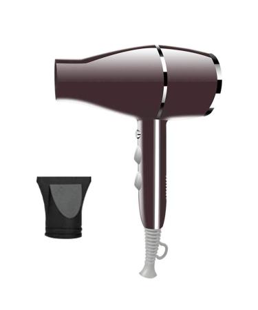 Hairdryer Ionic Hair Dryer Professional Hair Dryer 2000W 6Types Powerful Constant Temperature Hair Dryer with Powerful DC Motor Cool Button for Heathly Looking Hair for Travel and Home Use Brown