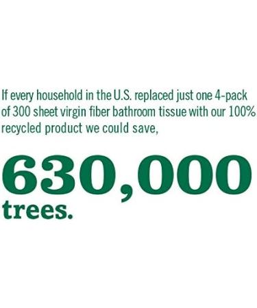Seventh Generation 2-Ply Bathroom Tissue, 300 Sheets, 4 Count (12 Pack) | Eco-Friendly & Soft - Buy Online on GoSupps.com