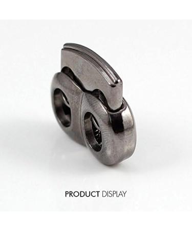 10pcs Black Gun Metal Cord Locks Spring Stop Toggle Stoppers for 7mm Cord - Pack of 10 - Buy Online on GoSupps.com