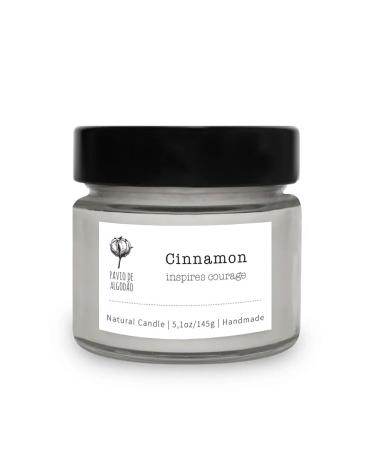 Natural Cinnamon Aromatic Candle | 5.1oz