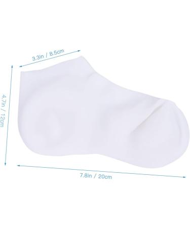 POPETPOP 1 Pair Protective Socks Skin Moisturizing Socks Spa Socks Moisturizing Cotton Socks Moisturizing Stocking Ladies Socks Sock for Rough Skin Heel Cover White Moisture Sebs Miss - Buy Online on GoSupps.com