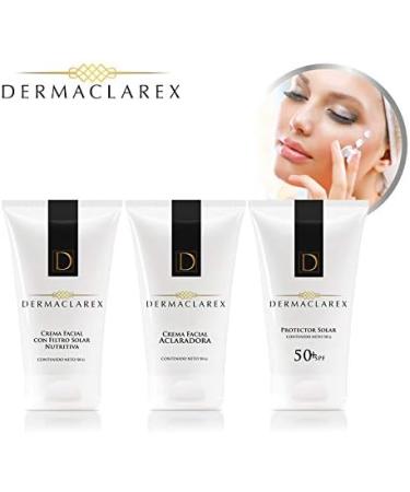 Dermaclarex Day Cream + Brighthening Cream + Sunscreen - Buy Online on GoSupps.com