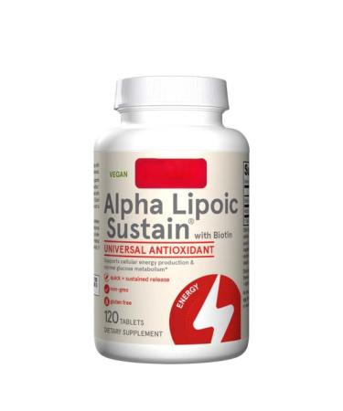 Nordic Omegas Alfalipoic Sustain 120 tablets