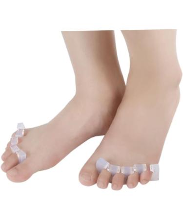 Hemoton Silicone Gel Toe Separators - 2 Pairs Orthopedic Toe Dividers for Hammer Toe, Bunions, and Overlapping Toes - Buy Online on GoSupps.com