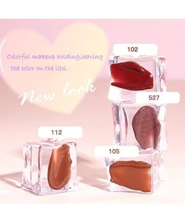 Lovelycat Pudding Glow Blurring Pot Lip Pudding Glow Lip Balm Non-Sticky Glossy Tinted Lip Balm Makeup Long-Lasting Waterproof (04# One Size) 04# One Size - Buy Online on GoSupps.com