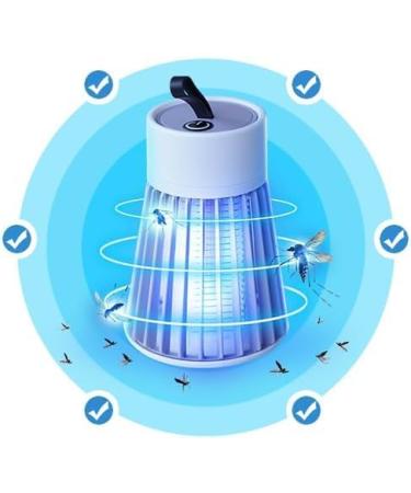 Mozz Guard Mosquito Zapper - 3 in 1 Waterproof Outdoor Lamp | USB & Solar Powered | 2 Pack for Indoor & Outdoor Use - Buy Online on GoSupps.com