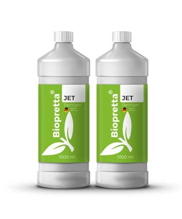 Biopretta cleaning fluid 2x 1000ml for Philips Jet Clean cleaning stations