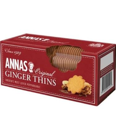 Anna's Biscuit Cookies Pick N Mix - Choose From 3+ Flavours | Ginger Almond Cappuccino Orange | 3 Pack (150g each)- Perfect Cookie Gift Set for Cookie Lovers Pack of 3 - Buy Online on GoSupps.com