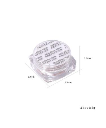 Gzmayuen Holographic Chrome Nail Powder Set - 12 Colors Laser Glitter for Stunning Nail Art | International Shipping Available - Buy Online on GoSupps.com