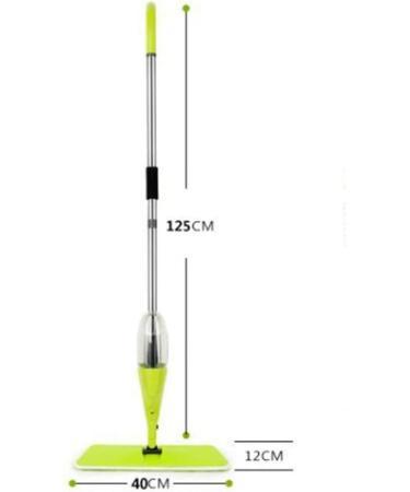 Floor Cleaning Type Flat Mop Dust Mop Spray for Floor Cleaning Flat for Home Kitchen Hardwood Laminate Wood Ceramic Tiles Floor Cleaning - Buy Online on GoSupps.com