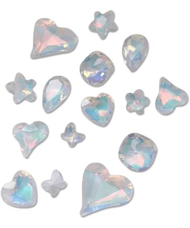 TQUXNGA 30Pieces Pointed Bottom Nail s For Nails Art Decorations Crystal Glass Stone Manicure Nail Decoration Part 14 mocha protein pow - Buy Online on GoSupps.com