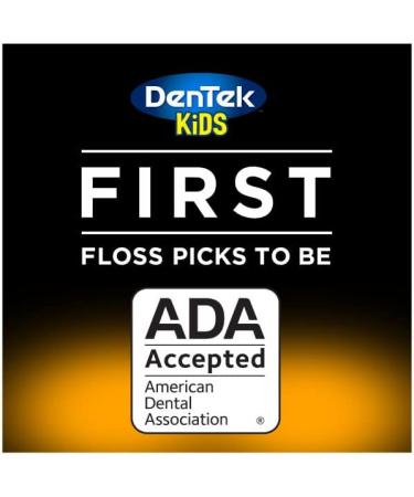 DenTek Kids Fun Flossers - Wild Fruit Flavor (3-Pack) | 40 Count | Best Dental Care for Kids | International Shipping - Buy Online on GoSupps.com