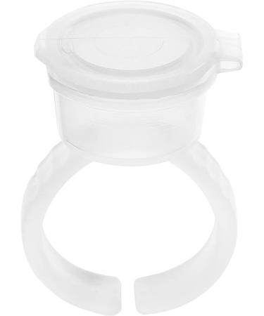  Hztyyier Practical 100pcs Transparent Ink Pigment Coil Trip Ringing Caps with Lid - Buy Online on GoSupps.com