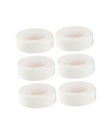 NOLITOY 12 Rolls Tape White Eyelash Miss Extension Belt