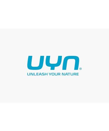 UYN Boys Junior Ski Socks 32 - Medium Grey Melange & Turquoise | Best Ski Gear for Kids - International Shipping Available - Buy Online on GoSupps.com