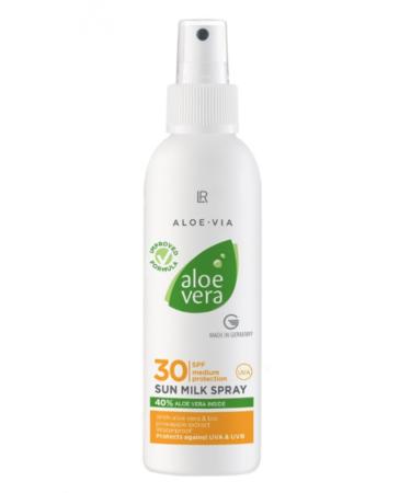 LR Health&Beauty Aloe Via Aloe Vera 30SPF Sun Hight Protection Milk Spray Face body 150 ml./5 fl.oz.