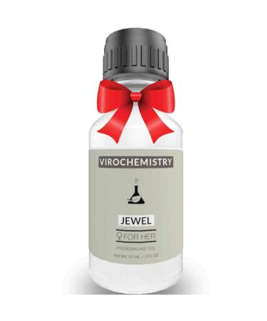 Pheromones For Women (JEWEL) - Elegant Ultra Strength Organic Fragrance Body Perfume Oil 15mL Concentrate Human Grade Pheromones to Attract Men
