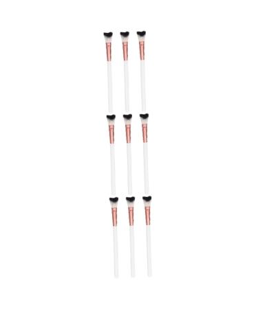 FOMIYES 9 Pcs Fish Tail Brush Nose Brush for Women Brush for Nose Makeup Contour Brush Makeup Brush for Nose 18.50X1.00X1.00CMx3pcs As Shownx3pcs