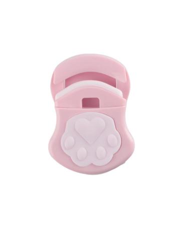 Cute Cat Claw Shaped Eyelash Curler Eyelash Curler Clip Fake Eyelash Cosmetic Pink Beauty Makeup Tool Plastic Accessories (Color : NO.4)