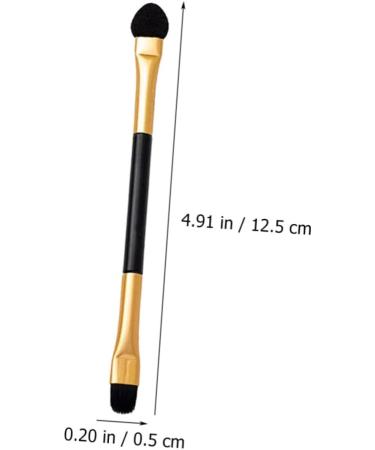 MUSISALY 15pcs Eye Shadow Brush Makeup Accessories Double Sided Makeup Brush Eyeshadow Fiber - Buy Online on GoSupps.com