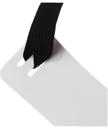 Beard Shaping Template Tool Trimmer Guide White Neckline Shaper DIY Flexible Adjustable Portable HandsMen Home Beard Styling Ruler Deft - Buy Online on GoSupps.com