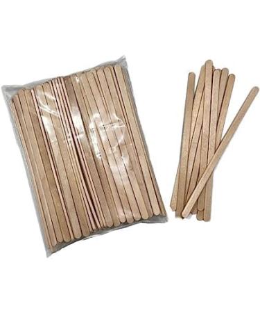 1000 Pcs Disposable Slim Wooden Waxing Spatulas Wax Applicator Sticks for Brows | Wood Waxing Spatulas for Body Eyebrow Lip Nose and Small Hair Removal
