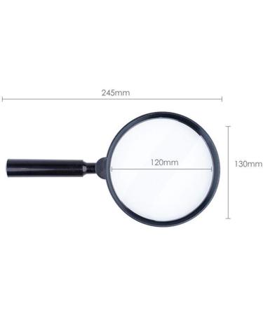 Magnifying Glass 5X Handheld Reading Magnifier - for Book Newspaper Reading Classroom Science Good Times - Buy Online on GoSupps.com