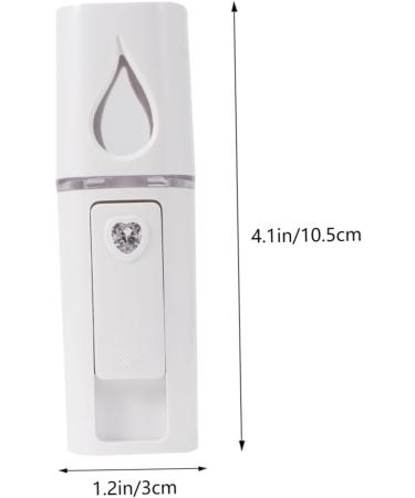 HAPINARY 1pc Mini Face Spray Instruments Rechargeable Facial Sprayer Mini Face Humidifier Hunidifier White - Buy Online on GoSupps.com