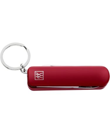 ZWILLING Multi-Tool Manicure & Pedicure Kit - Travel Size Stainless Steel with Keychain - Compact 75mm Red - Buy Online on GoSupps.com