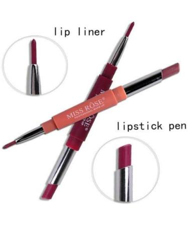Miss Rose Long-lasting Lip Liner Matte Lip Pencil Waterproof Moisturizing Lipsticks Makeup Contour Cosmetics 02 Sweetgirl - Buy Online on GoSupps.com