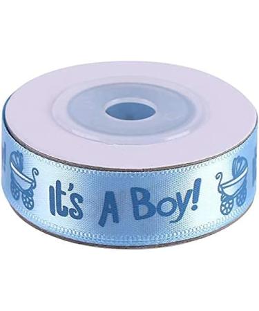 10 Yard Blue Stain Ribbon for Baby Shower, Party & Christening - Buy Online on GoSupps.com
