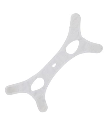 AntiSnoring Chin StrapJaw Support Belt Chin StrapStop Snoring Strapsnoring Masksnoring HeadbandSnore Reducing Aids (White)