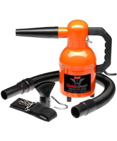 MetroVac QD-1 Portable Pet Dryer - 12ft Cord 6ft Hose 1.3HP Ideal for International Shipping - Buy Online on GoSupps.com