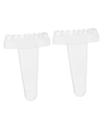 Ipetboom 2pcs Silicone Eyelash Stamp Stencil Tools Eyeliner Template Stamp Eyelash Liquid Eyeliner Make up