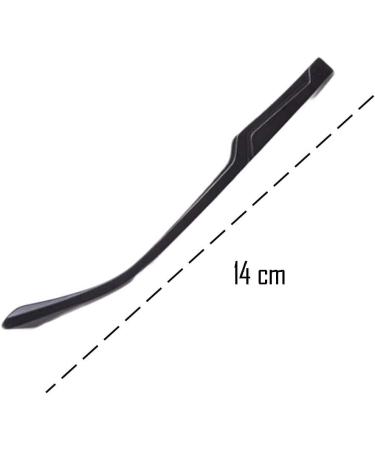 VIORNO Black Plastic Eyeglass Legs Replacement Temples for Men & Women Durable Glasses Repair Parts - Buy Online on GoSupps.com