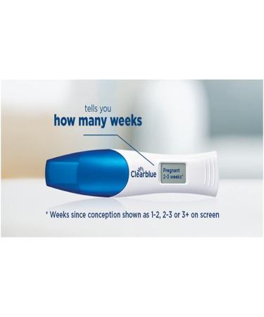 Clearblue Digital Weeks Indicator Pregnancy Test - Accurate and Easy-to-Read Results | Trusted Brand - Buy Online on GoSupps.com