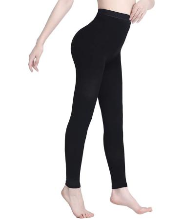 AMZAM Compression Pantyhose for Women & Men - Firm Support 20-30mmHg Footless Opaque Graduated Compression Stockings for Swelling Relief Varicose Veins & Nursing - Black M - Buy Online on GoSupps.com