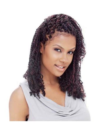 6 PACKS/LOT FreeTress Equal Synthetic Hair Braids Marley Braid (Jamaican Twist Braid) (1B)