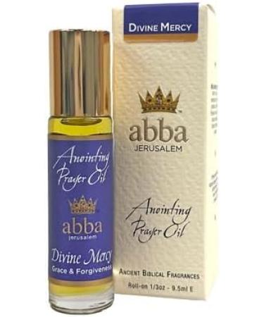 ABBA Oil Divine Mercy 2oz Bottle ANOINTING Prayer Oil in Gift Box - ABBA Jerusalem (Blend of Sweet Olive Flowers Orange Citrus & Biblical Herbs and Spices) - Buy Online on GoSupps.com