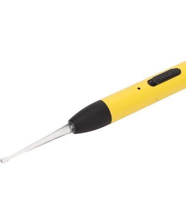 Rechargeable LED Light Ear Spoon for Home Use - Bright Double Light Source, Long-Lasting Yellow Earpick - Buy Online on GoSupps.com