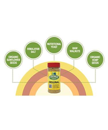 Parma! Vegan Parmesan Original - Gluten-Free Plant-Based Dairy-Free Cheese - 3 x 7oz Bottles - Buy Online on GoSupps.com