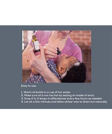 Punkin Butt Baby Ear Oil for Pain Relief | Organic Garlic Mullein Calendula Drops | Safe for Infants | 1 oz - Buy Online on GoSupps.com