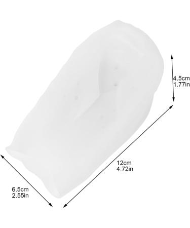 Minkissy Gel Insoles for Men | Elevator Insoles for Height Increase | Comfort & Support | Size 8 - Plantar White - Buy Online on GoSupps.com