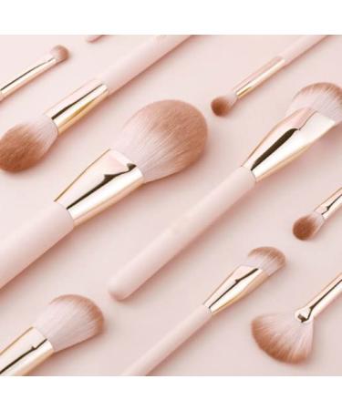 12-Piece Powder Makeup Brush Set - Foundation Concealer & Eye Shadow Brushes for Flawless Makeup Application - Buy Online on GoSupps.com