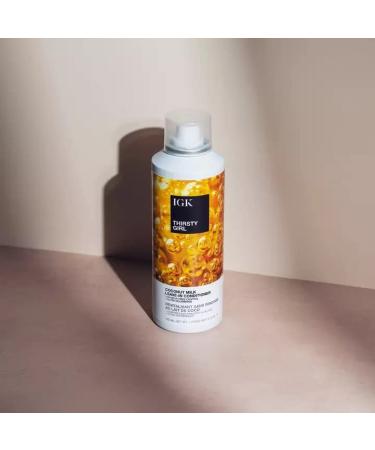 IGK THIRSTY GIRL Coconut Milk Leave-In Conditioner 5 Oz - Hydrate, Strengthen, Frizz Control - Vegan & Cruelty Free - Buy Online on GoSupps.com